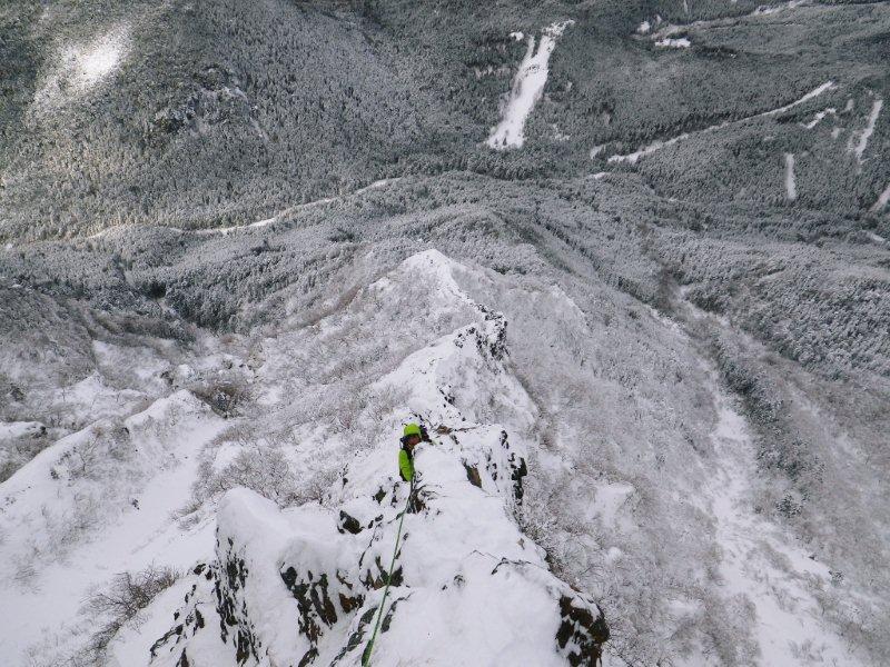 八ヶ岳、阿弥陀岳北西稜11.jpg